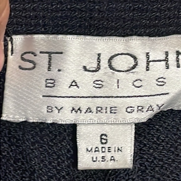 (J) ST.JOHN VINTAGE COLLECTION
WIDE LEG WOOL KNITTED PANTS, size 6‎ - Picture 4 of 8